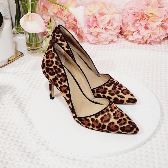 ANN Taylor AZRA Haircalf Pumps Size 7M - Picture 6 of 11